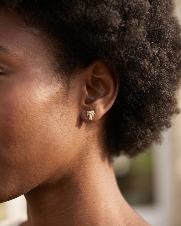 Cocoa mini boucles d’oreilles palmier