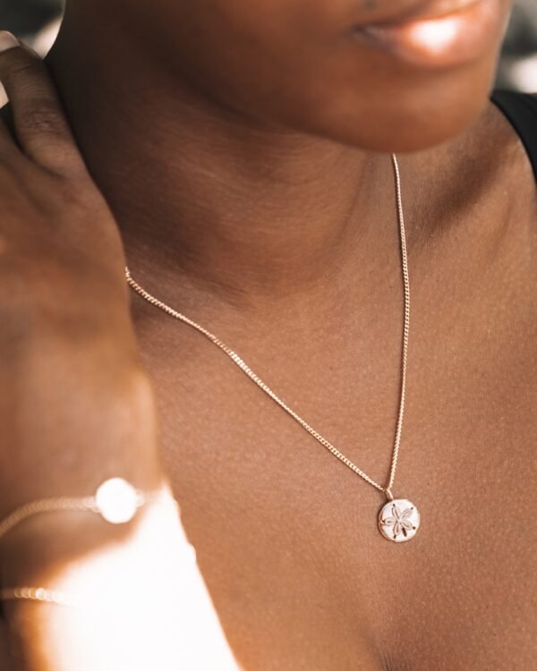 pendentif dollar des sables Sand Dollar bijou marin