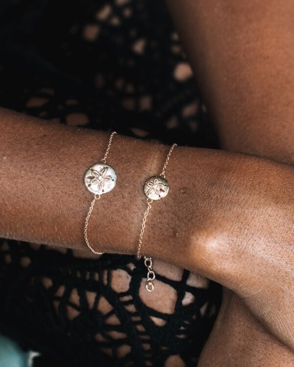 bracelet dollar des sables Sand Dollar symbole marin protection