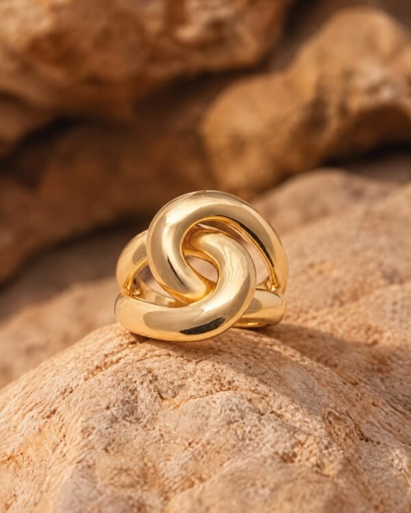 Duo bague entrelacée Cénélia
