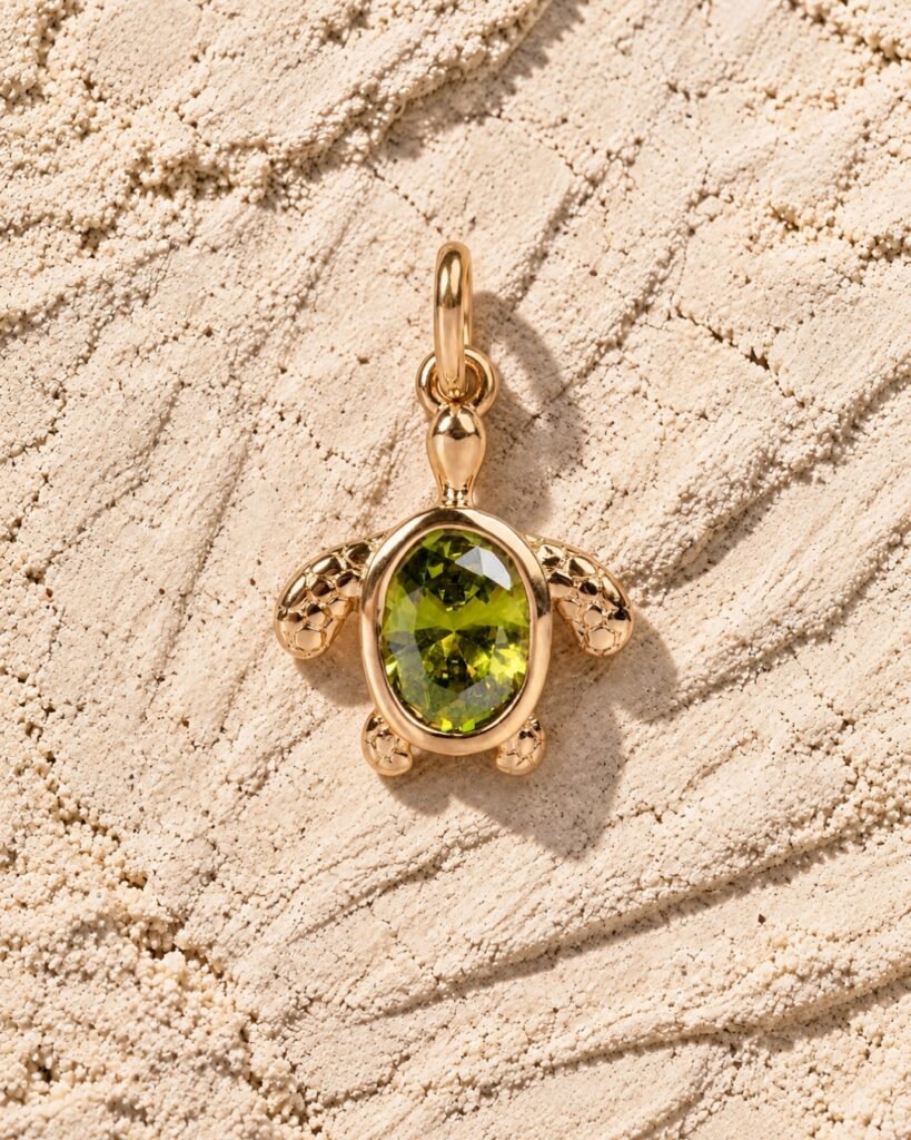 Honu pendentif tortue marine Cénélia