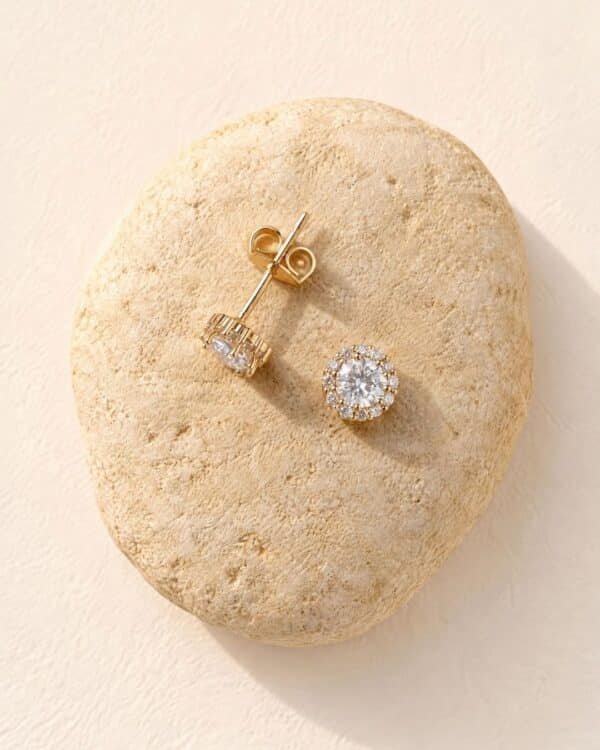 boucles d oreilles halo Cénélia Kurlos