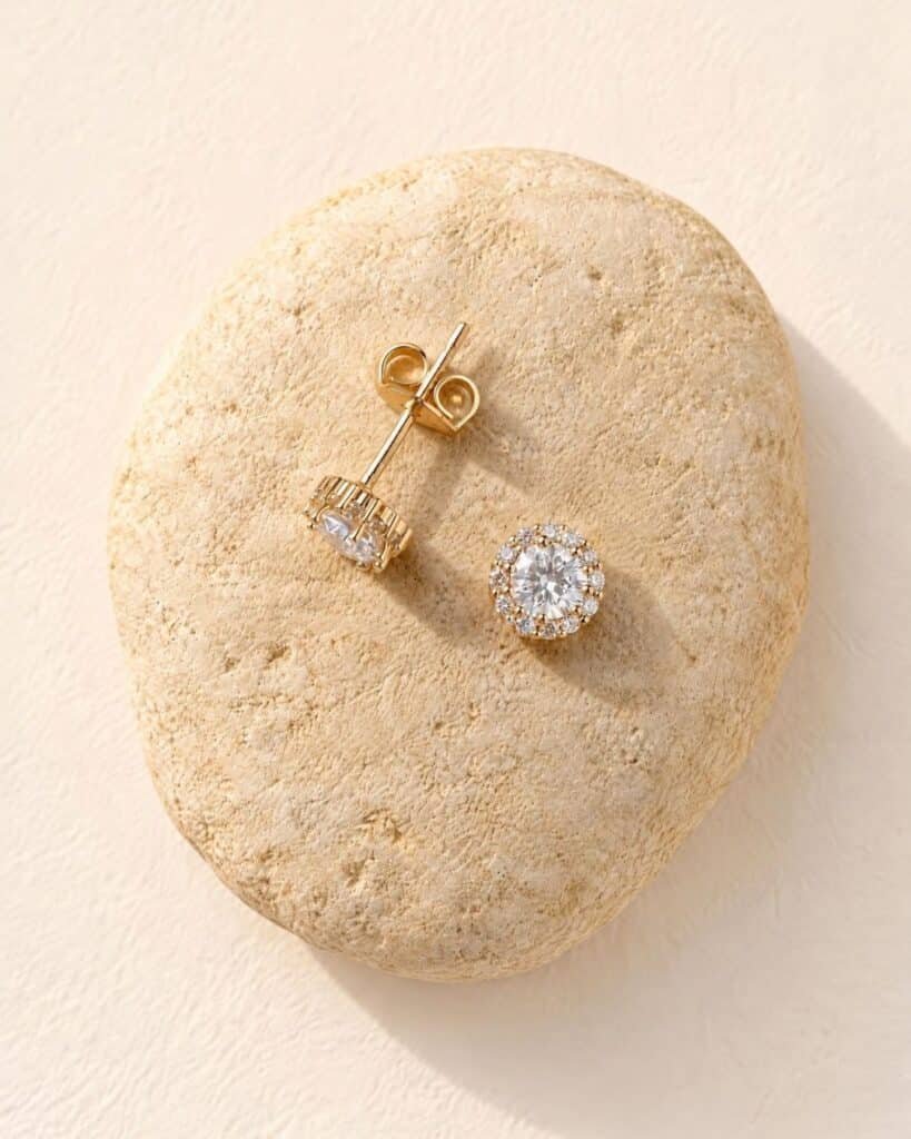 boucles d oreilles halo Cénélia Kurlos