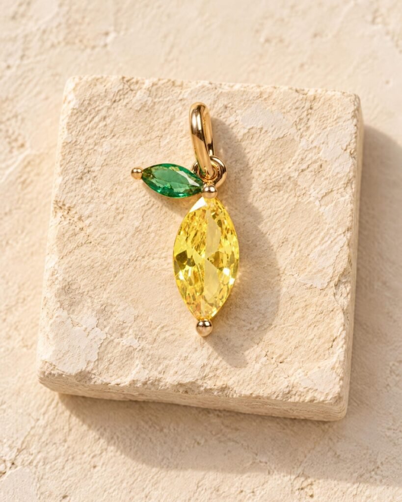 Limoncello pendentif citron