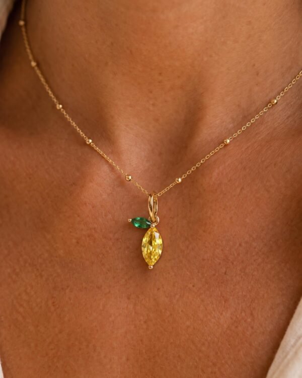 Limoncello pendentif citron Cénélia