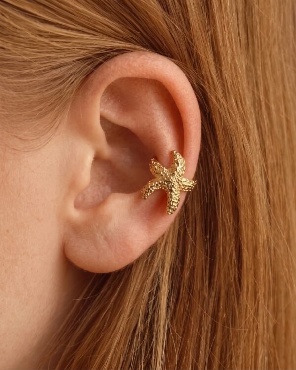 Stellara ear cuff étoile de mer Cénélia