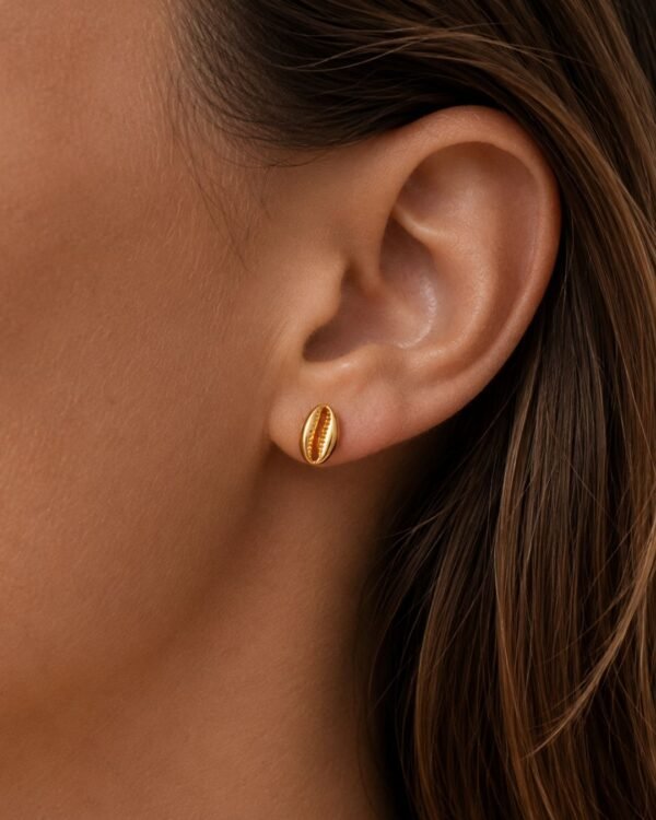 boucles d oreilles cauri Cénélia