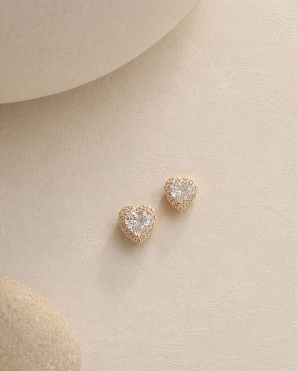 boucles d oreilles petit cœur Cénélia