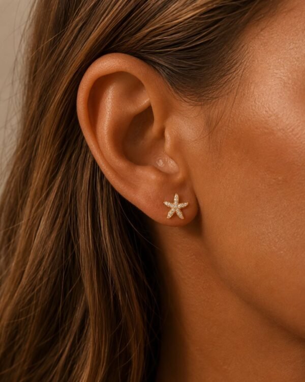 boucles d oreilles étoile de mer Maimiti Cénélia
