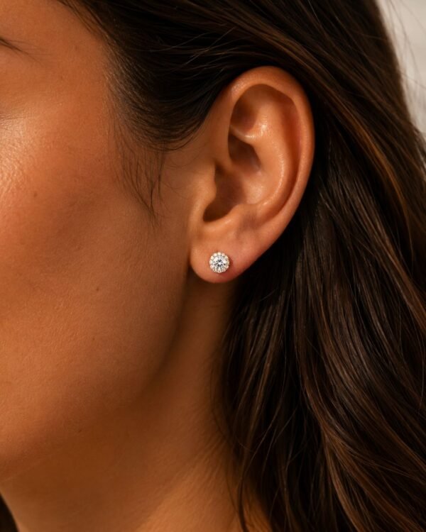 boucles d oreilles halo Kurlos Cénélia