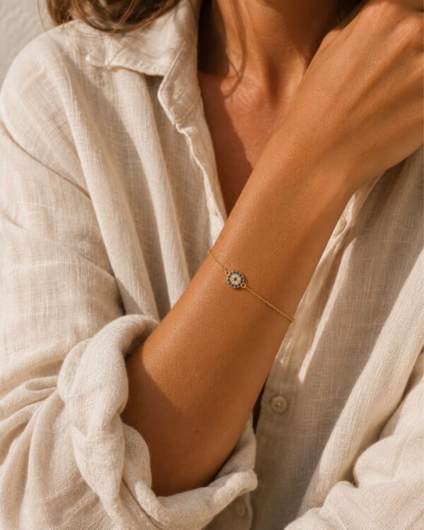 bracelet œil porte-bonheur femme Cénélia